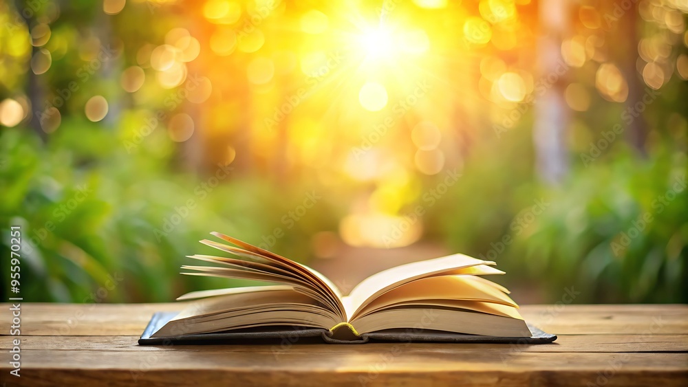 wonderful education background with blur book wonderful education background with blur book