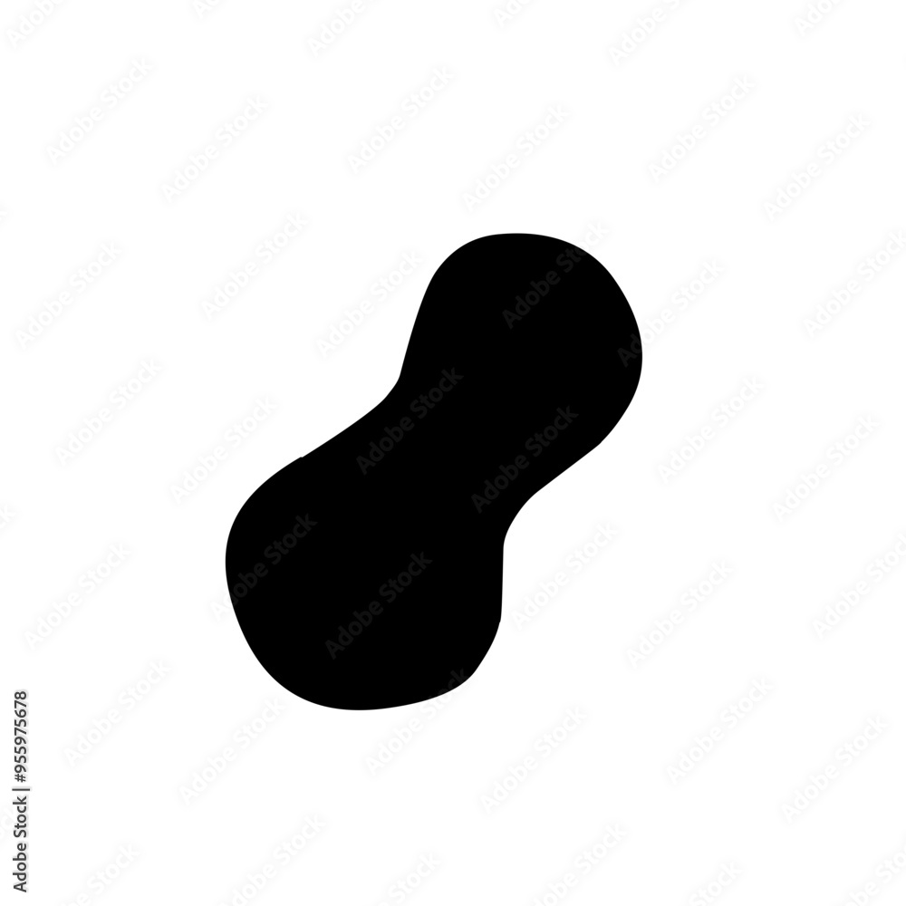 black abstract blob shape black abstract blob shape