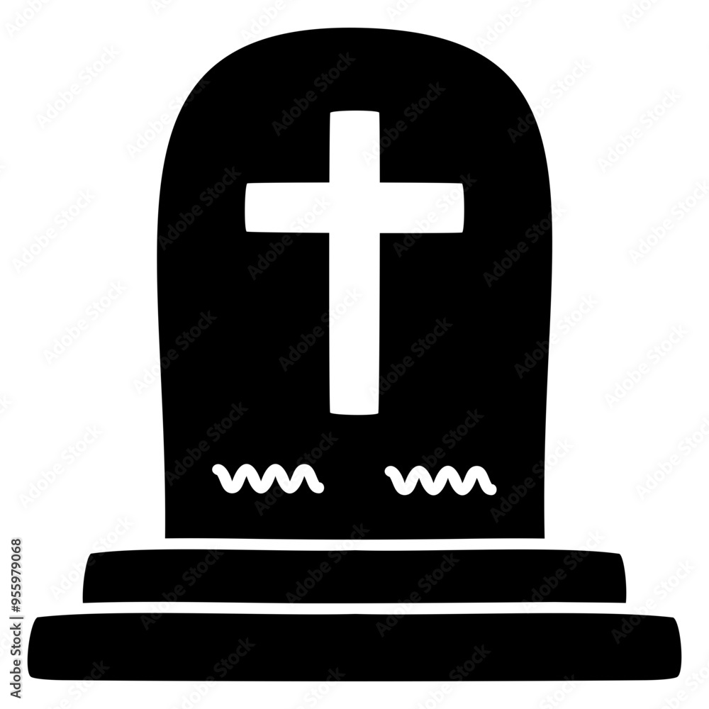 tombstone glyph icon tombstone glyph icon