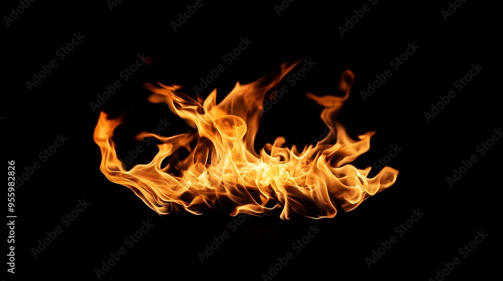 Fototapeta premium Fiery Abstract