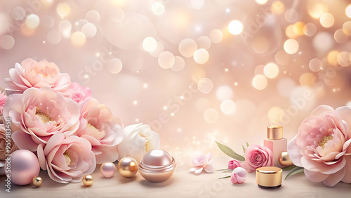 a Nice beauty banner background with copy space