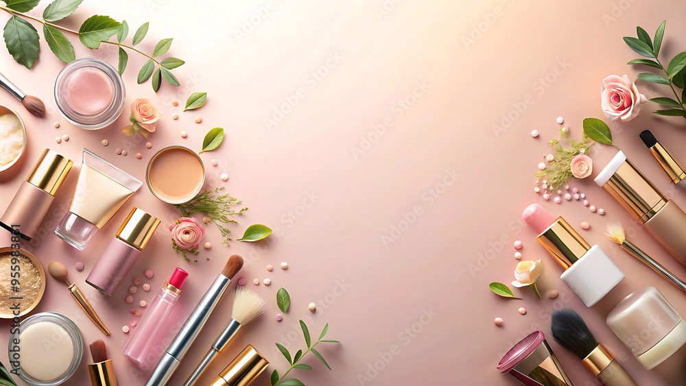 a Nice beauty banner background with copy space a Nice beauty banner background with copy space