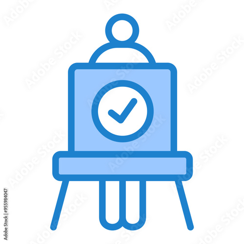 Voting Booth Icon