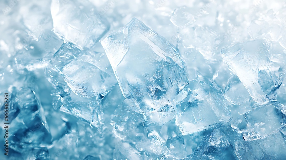 Ice Crystals Texture Ice Crystals Texture