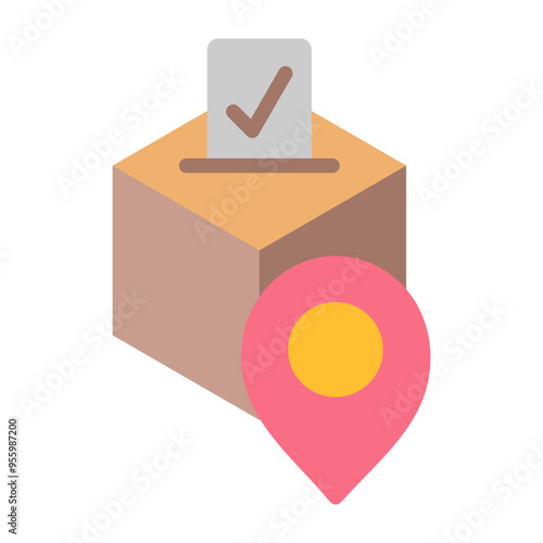 Polling Station Icon