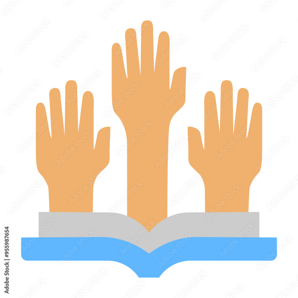 Obraz premium Voter Education Icon