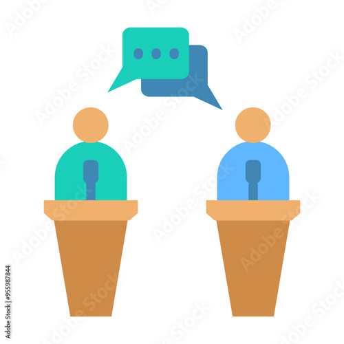 Political Debate Icon