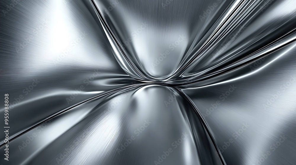 Naklejka premium Abstract Metallic Background