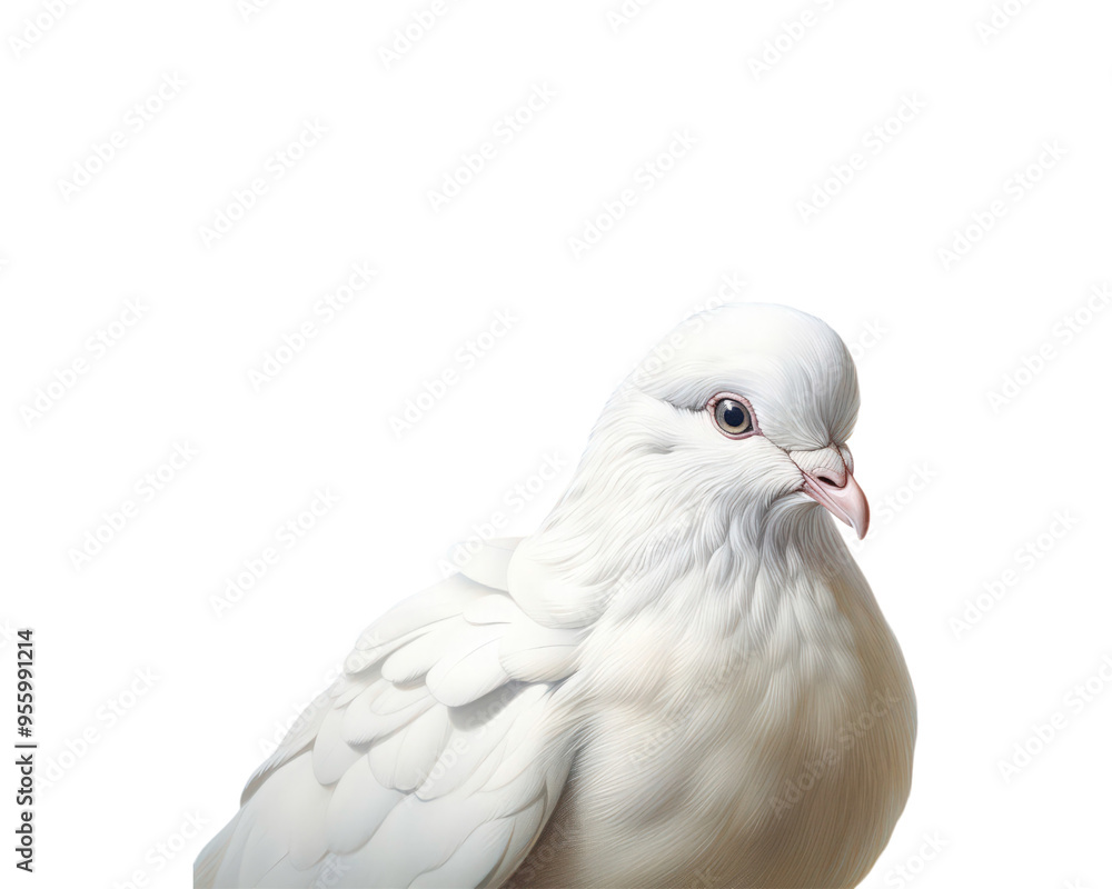 photo of a full body white dove symbolizing peace and purity, suitable for wedding invitations, nature blogs, and spiritual designs photo of a full body white dove symbolizing peace and purity, suitable for wedding invitations, nature blogs, and spiritual designs
