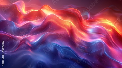  A 3D-rendered abstract composition showcases