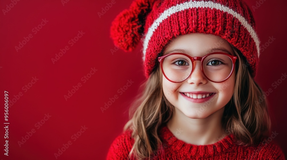 minimal concept of a hipster woman kid smile wearing christmas clothes photographed minimal concept of a hipster woman kid smile wearing christmas clothes photographed