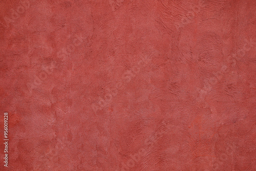 red concrete wall for pattern and background.