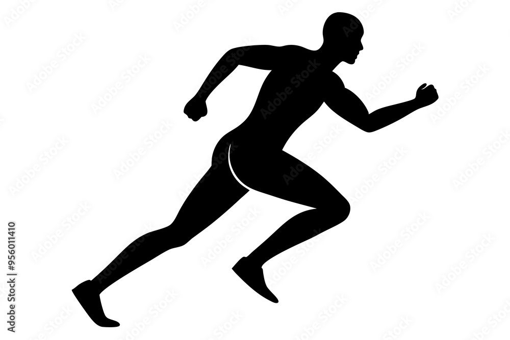 Running men silhouette, Runner silhouette
Running men silhouette, Runner silhouette