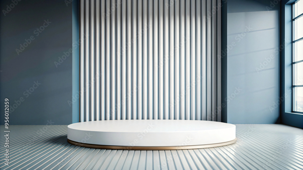 Isolated 3D render of a modern interior with a white metal radiator against a wall Isolated 3D render of a modern interior with a white metal radiator against a wall