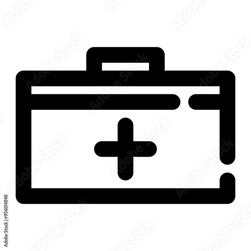 first aid, kit, emergency, medicine, medical ouline icon