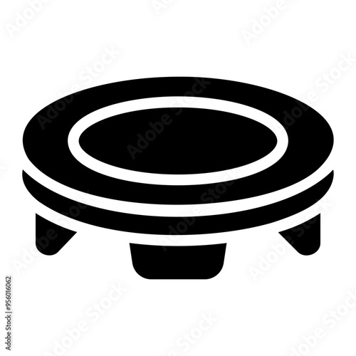 trampoline Solid icon