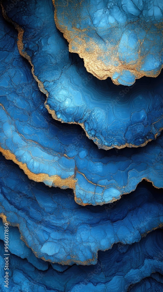 Abstract blue and gold background. Great for adding a luxurious and modern touch to designs. Abstract blue and gold background. Great for adding a luxurious and modern touch to designs.