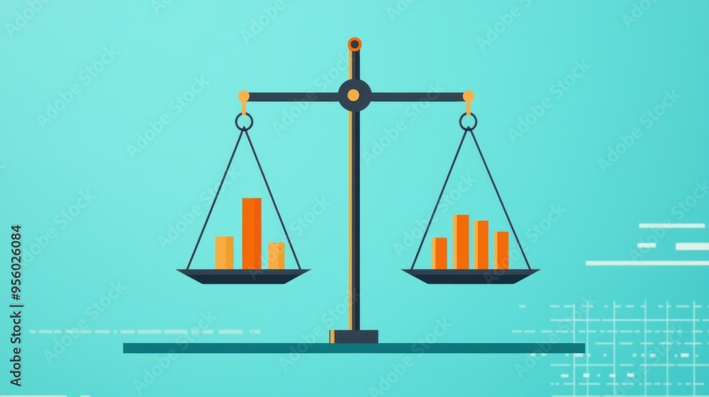 Balanced Scale Graph. Balanced Scale Graph.