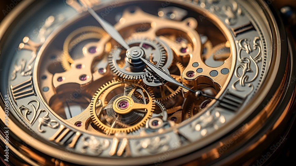 a close up of a watch. a close up of a watch.