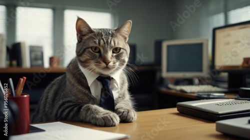 cat on the table