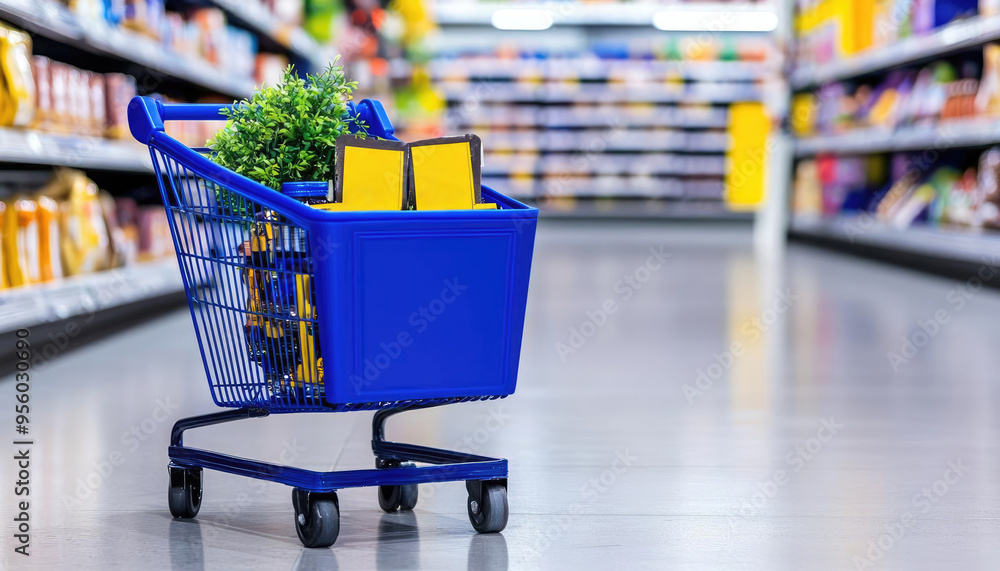 Retail promotions with product displays and offers, attractive and engaging tones, space for text Retail promotions with product displays and offers, attractive and engaging tones, space for text