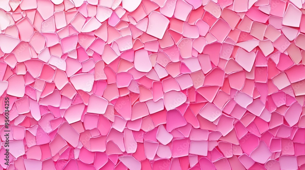 Pink mosaic abstract background Pink mosaic abstract background