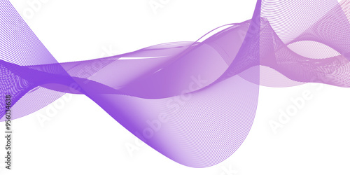 Glowing waveform frequency futuristic energy sound waves technology concept background. Abstract blue wave line vector business texture. Pattern line blend curve flow futuristic background.