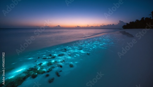 Bioluminescent Beaches (Various locations): Some beaches around the world, like Mosquito Bay in Vieques, Puerto Rico,