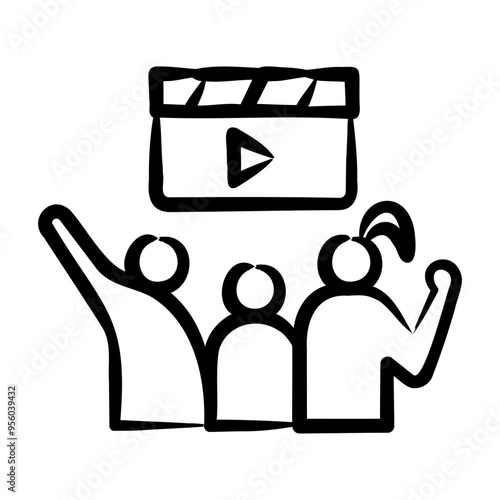 Movie Night Icon