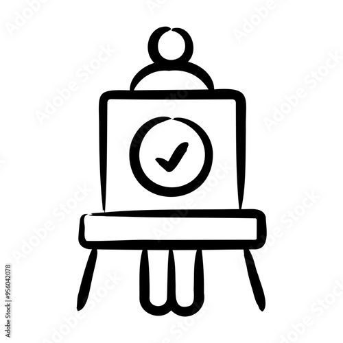 Voting Booth Icon