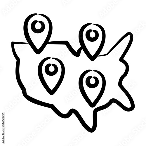 Swing States Icon