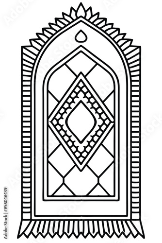islamic muslim carpet sajadah design