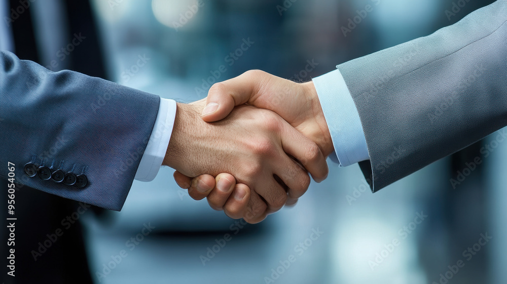 Business Handshake. Business Handshake.