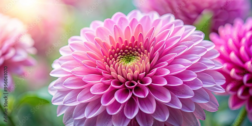Close-up of a beautiful pink flower in full bloom Close-up of a beautiful pink flower in full bloom