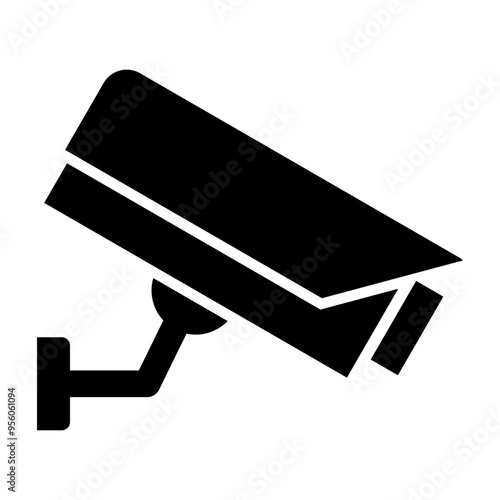 Security camera vector icon for graphic design, logo, web site, social media, mobile app, ui
