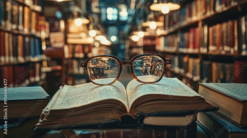 Fototapeta premium 2h A marketing image that reflects the trends for the literary market 