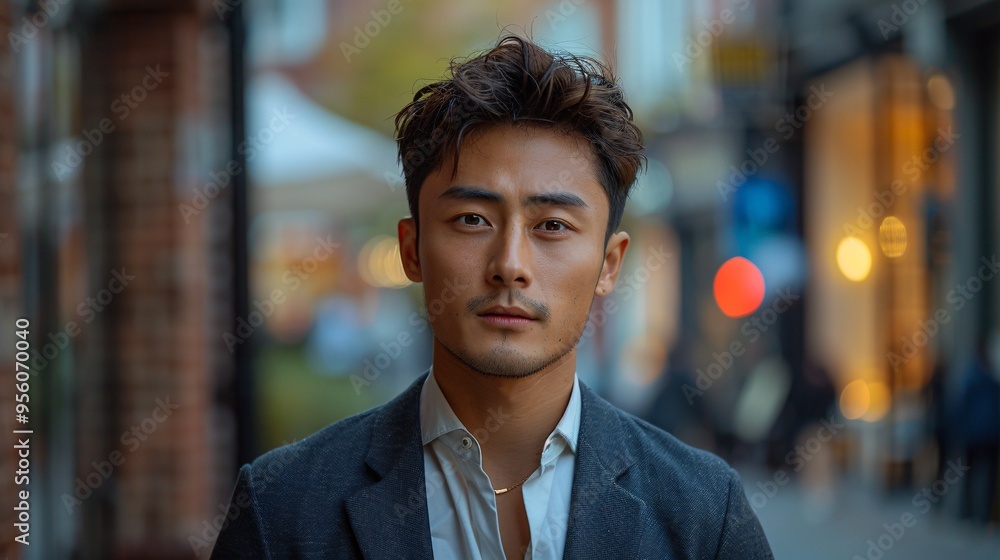 portrait of a Handsome man portrait of a Handsome man
