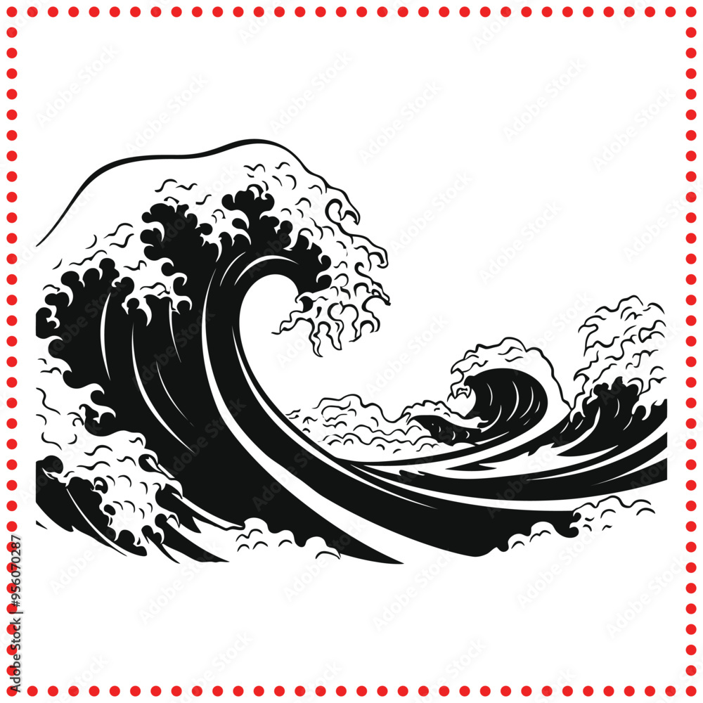 Capture the Power of the Ocean A Stunning Wave Design for Dynamic and Bold Creations. Capture the Power of the Ocean A Stunning Wave Design for Dynamic and Bold Creations.