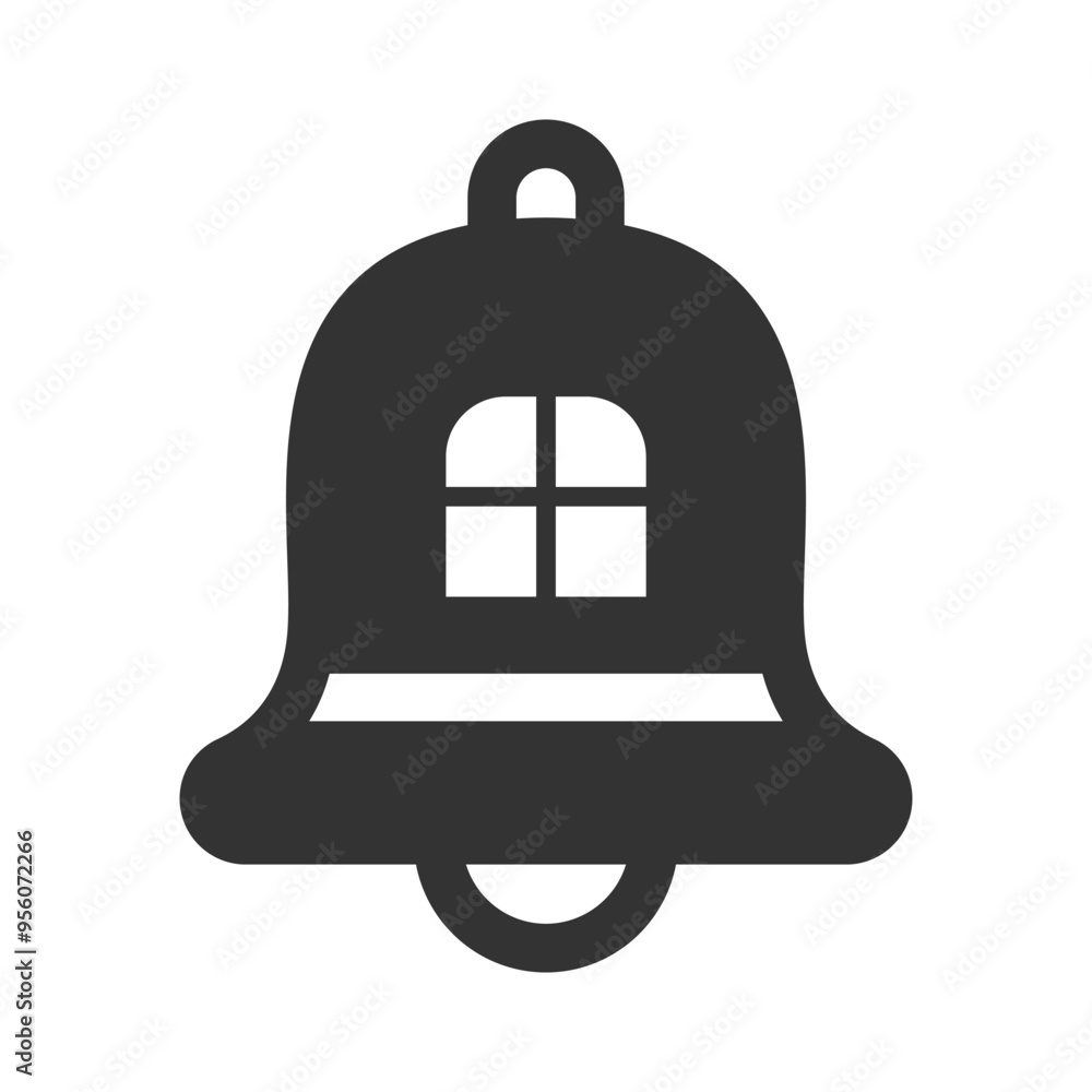 Obraz premium Bell icon logo design