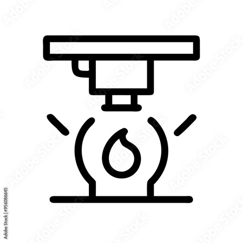 fire suppression systems icon