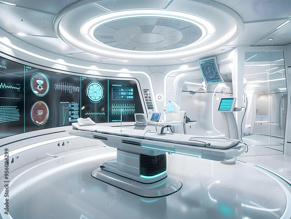 Modern medical operating table Modern medical operating table