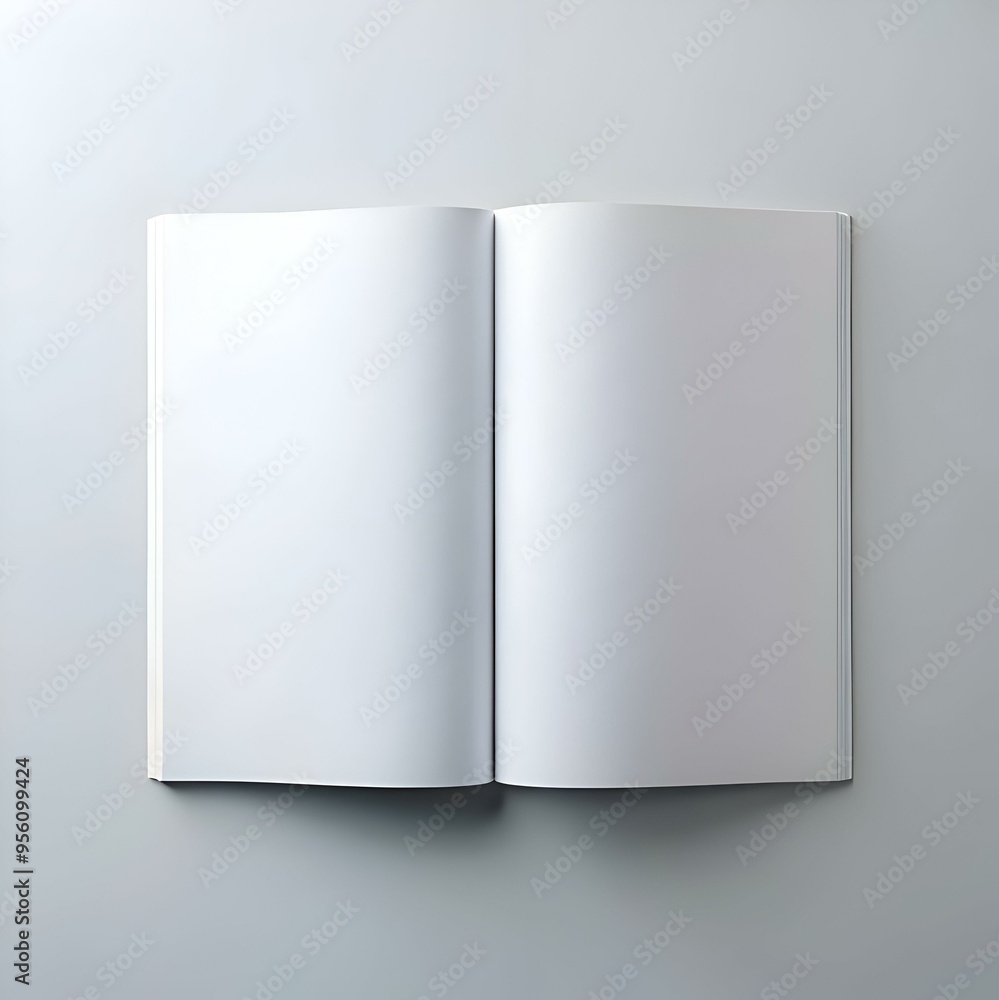 Blank open book mockup. perfect for adding your own design or text. Blank open book mockup. perfect for adding your own design or text.