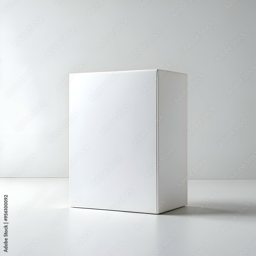 Clean. minimalist white product box mockup perfect for showcasing your branding or product designs. Clean. minimalist white product box mockup perfect for showcasing your branding or product designs.