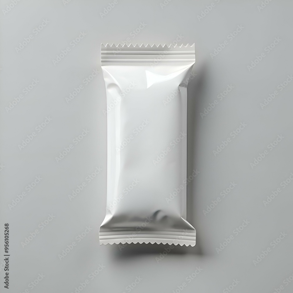 Blank white food packaging mockup. Blank white food packaging mockup.