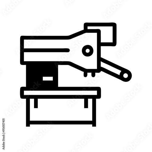 woodworking machinery icon
