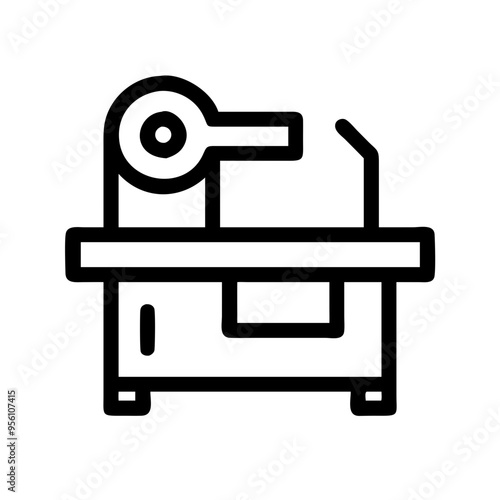 woodworking machinery icon