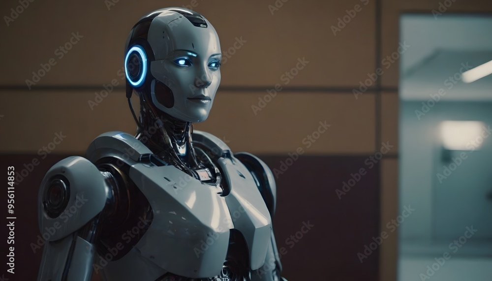 Advanced Female AI Robot