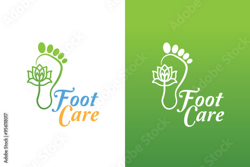  feet print logo, foot care theraphy logo, foot massage logo, foot reflexology template logo, foot print sign, foot care logo