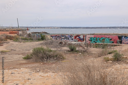 Wallpaper Mural Blick auf die Küstenlandschaft des Mittelmeeres bei Palma de Mallorca Torontodigital.ca