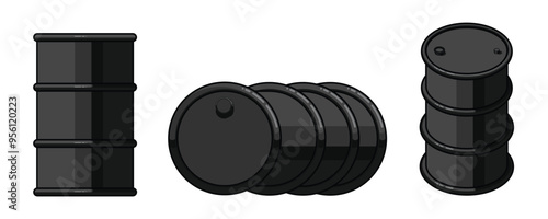 Drum Oil Barrel Petroleum Crude Fuel
